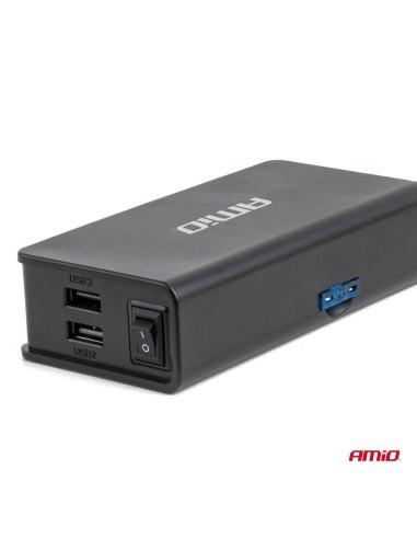 Extension socket with fast charger with 3x...