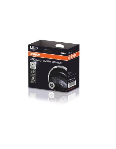 Set of 2 Error Cancellers for H7 LED Lights, Osram LEDriving SMART CANBUS, 12W