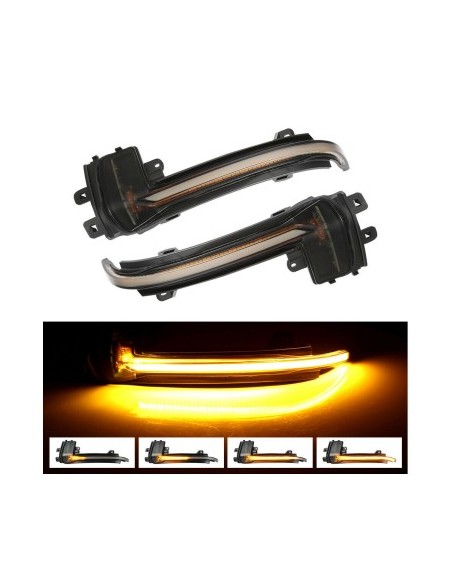 Set of 2 Dynamic LED Mirror Indicators for Audi A3 8P FL, A4 B8.5, A5 FL
