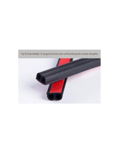 Car weatherstrip roll 4.3 m profile B,...