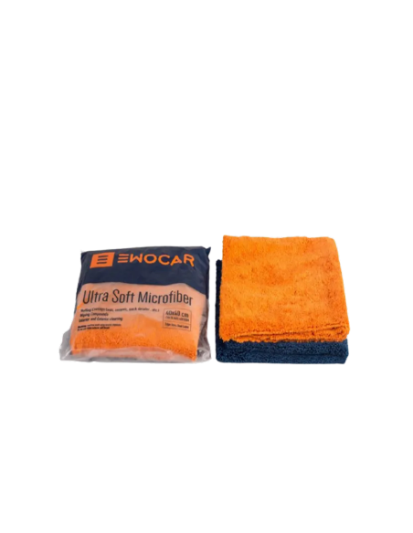 Set of 2 Professional Microfiber Cloths Ewocar Microfiber Basic 40x40 cm