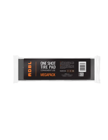 Set of 10 applicators for tire dressing ADBL...
