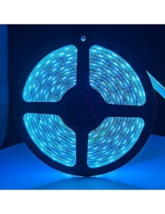 Blue LED Strip 60 LEDs 5050/meter, 24V, waterproof,... 2