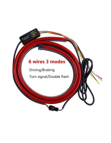 Red LED Strip for Rear with Signal, Brake, and Position 103cm