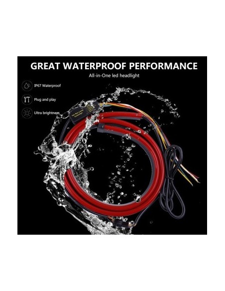 Red LED Strip for Rear with Signal, Brake, and Position 103cm