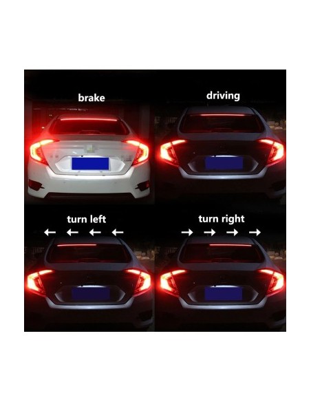Red LED Strip for Rear with Signal, Brake, and Position 103cm