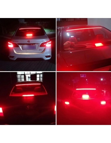Red LED Strip for Rear with Signal, Brake, and...
