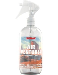 Car Air Freshener with Wild Cactus and Leather Scent...