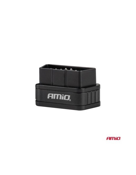 OBD2 Autó Diagnosztikai Tesztelő, Vezeték Nélküli, ON-OFF Gomb, Android IOS Kompatibilis, 12-24V, AMiO