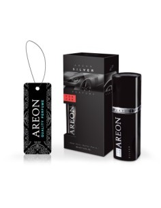 Areon Perfume Silver Car Air Freshener 50ml