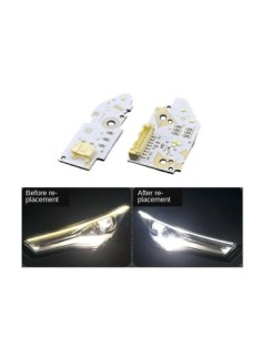 Left LED module repair DRL headlight for Audi A6 C7... 2