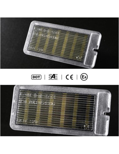 Λάμπα πορτμπαγκάζ με Led για Dacia, Renault,...