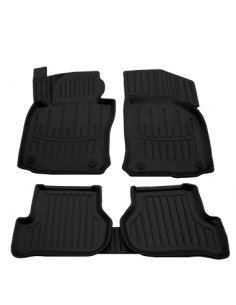 Rubber mat set tray type for Seat Leon II (1P) (2005-2012)