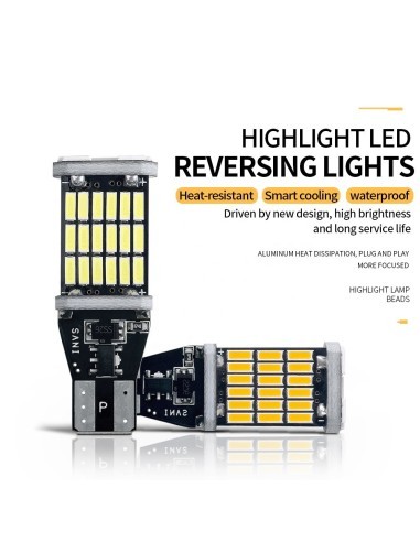 Led Auto Canbus W16W, T15, 45 Smd 4014 12V