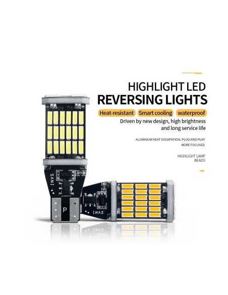 Led Auto Canbus W16W, T15, 45 Smd 4014 12V