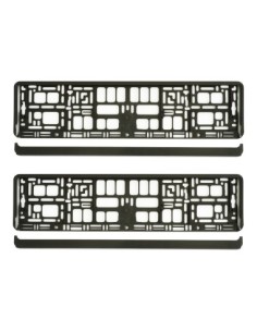 License Plate Holder Strip Type 1 Set 2 Pcs Mega Drive