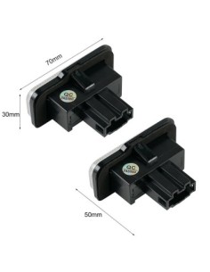 Φώτα αριθμού LED για MERCEDES-BENZ C W203, W211, W219, R171 2