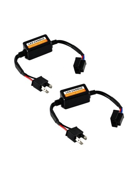 Σετ 2 ανιχνευτών σφαλμάτων λαμπτήρων LED H4 24V - K12-H4-24V