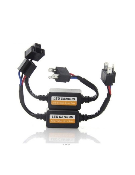 Σετ 2 ανιχνευτών σφαλμάτων λαμπτήρων LED H4 24V - K12-H4-24V