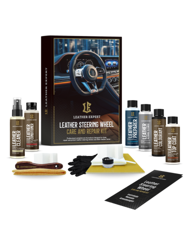 Steering Wheel Repair and Care Set Black...