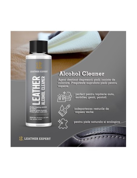 Steering Wheel Repair and Care Set Black LEATHER EXPERT