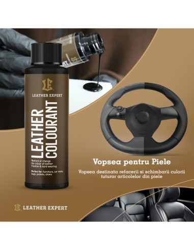 Steering Wheel Repair and Care Set Black...