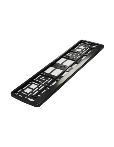 Black License Plate Holder with Strip 1 Pc Mega...