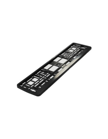 Black License Plate Holder with Strip 1 Pc Mega Drive