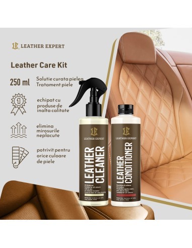 LEATHER EXPERT Car Leather Care Kit