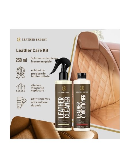 LEATHER EXPERT Car Leather Care Kit