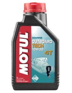 Motul Outboard Tech 4T 10w30 motorolaj csónakokhoz 1L
