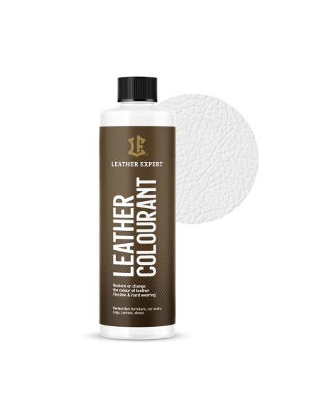 Vopsea piele Alb LEATHER EXPERT Leather Colourant 250ml