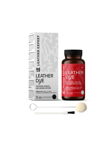 Suede Dye Red Leather Expert, Dye for suede, nubuck, aniline 75ml