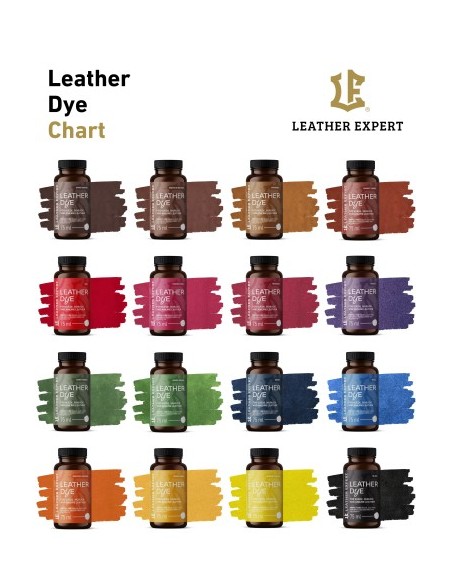 Suede Dye Red Leather Expert, Dye for suede, nubuck, aniline 75ml