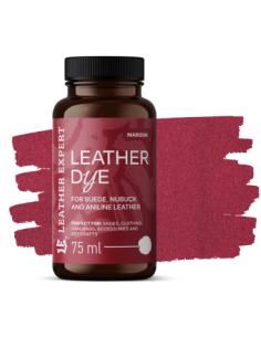 Maroon Suede Paint Leather Expert, Dye for suede, nubuck,... 2