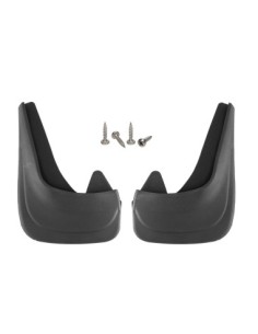 Set of 2 Universal Rear Mud Guards, 28.5x21cm, Amio