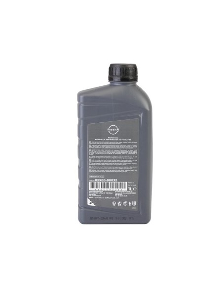 Λάδι κινητήρα NISSAN 5W40 SL/CF 1L