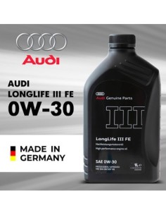 Λάδι κινητήρα AUDI LONGLIFE III FE 0W-30 1L 2