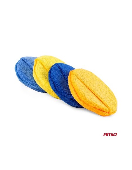 Set of 4 microfiber applicators 4x125mm