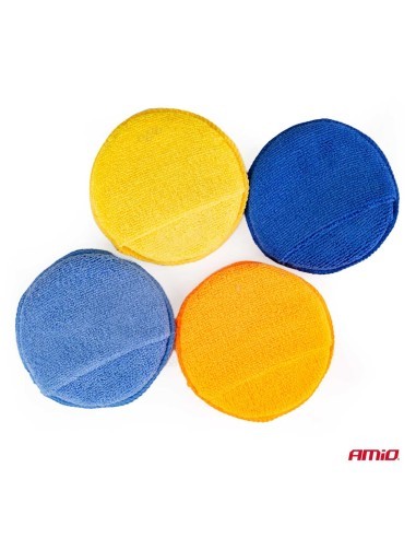 Set of 4 microfiber applicators 4x125mm