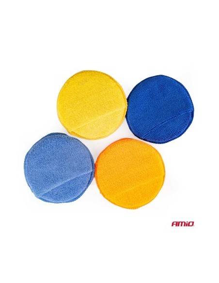 Set of 4 microfiber applicators 4x125mm