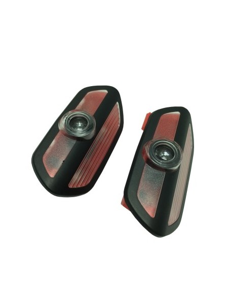 LED projector with Mercedes S Class W222 logo
