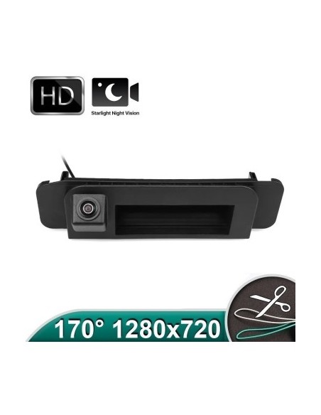 HD Rearview Camera, 170 Degree Angle, with StarLight Night Vision for Mercedes C-Class W205, CLA C117