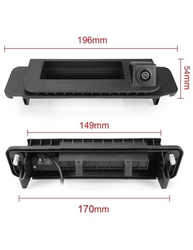 HD Rearview Camera, 170 Degree Angle, with...