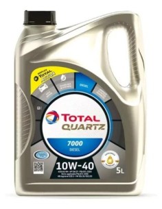 TOTAL QUARTZ DIESEL 7000 10W40 Motor Oil 5L