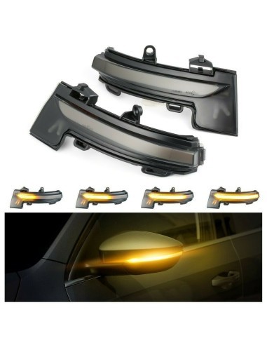 Set of 2 Dynamic LED Mirror Indicators for...