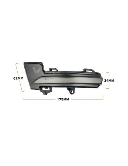 Set of 2 Dynamic LED Mirror Indicators for Skoda Octavia 3