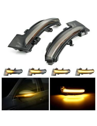 Set of 2 Dynamic LED Mirror Indicators for...