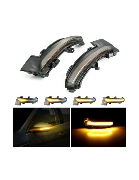 Set of 2 Dynamic LED Mirror Indicators for Skoda Octavia 3