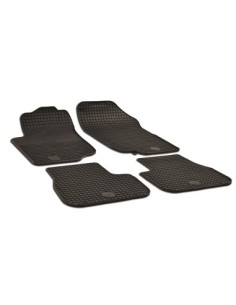 Rubber Car Mats Set for Peugeot 207 (2006-2012) Umbrella